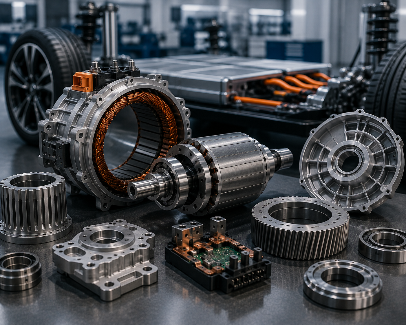 Home halo technologies ev motor applications
